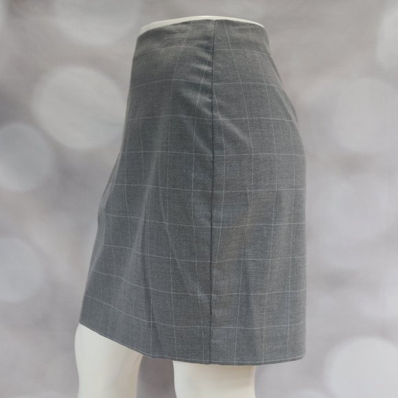 Banana Republic Windowpane Skirt - Picture 4 of 6